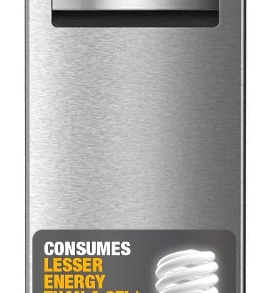 Whirlpool 235 L Frost Free Triple-Door Refrigerator | Zeolite Technology | Microblock Technology(FP 253D PROTTON ROY RADIANT STEEL(Z), Up to 44% Reduction in Cold Air Loss*]