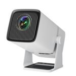 Wzatco Yuva Go Plus Android 14, Native 1080P, Projector 4K Ultra HD, White