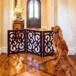 3 Panel Wooden Room Partition & Room Divider ASH120