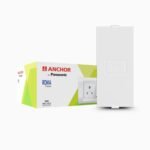 Anchor by Panasonic Roma Classic 1 Module Blank Plate for Electric Board, Blank Outlet Cover (White, 21598-10)