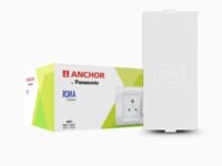 Anchor by Panasonic Roma Classic 1 Module Blank Plate for Electric Board, Blank Outlet Cover (White, 21598-10)