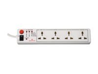 Anchor by Panasonic Spike Guard- 4 Universal Socket with Single Switch - 4 Mtr (22048)