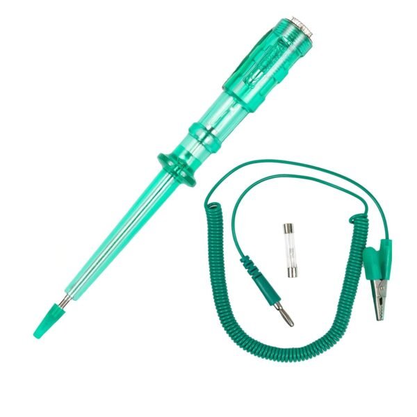 Automotive Circuit - Current Tester 6V-24V | Professional Circuit Tester with Indicator Light | Long Probe with Alligator Clip for Continuity Car Voltage | for Sedan | SUV | RV | Truck