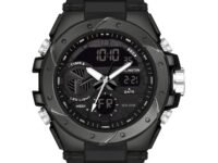 Carlington Analog-Digital Sports Watch Chronograph, Dual Time,Alarm, Stopwatch, Calendar, Water-Resistant, Shock-Resistant, Back Light Display. The Perfect Watch for Men-CT9140 Series