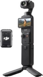 DJI Osmo Pocket 3 Creator Combo, Vlogging Camera with 1'' CMOS & 4K/120fps