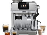DeLonghi La Specialista Touch Professional Coffee Machine with Cold Brew, Original Italian Brand, Built In Grinder, Touch Control Panel, 9+ Recipes, Professional Barista Kit Included, EC9455.M