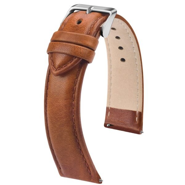 Fullmosa 22mm Quick Release Replacement Watch Straps/Band Compatible for Samsung Galaxy Watch 3 45mm/Huawei GT3/GT 2 46mm/Fossil Gen 6/Amazfit GTR 47mm/One Plus(46mm)/Noise Colorfit- Gradient Brown