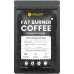HEALEO Fat Burner Coffee 150g for Men & Women – Instant Coffee with MCT, L-Carnitine, Garcinia Cambogia & Green Coffee Bean Extract | Supports Healthy Weight Management