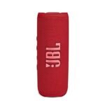 JBL Flip 6 Wireless Portable Bluetooth Speaker Pro Sound, Upto 12 Hours Playtime, IP67 Water & Dustproof, PartyBoost & Personalization by JBP App (Without Mic, Red)