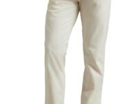 Louis Philippe Men's Slim Fit Premium Cotton Soft Handfeel Solid Chinos