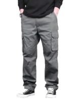 Lymio Cargo for Men | Cotton Cargo Pant | Lower for man | Comfortable Breathable Cargos for Casual, Office Wear | Pant for Men (46-49)