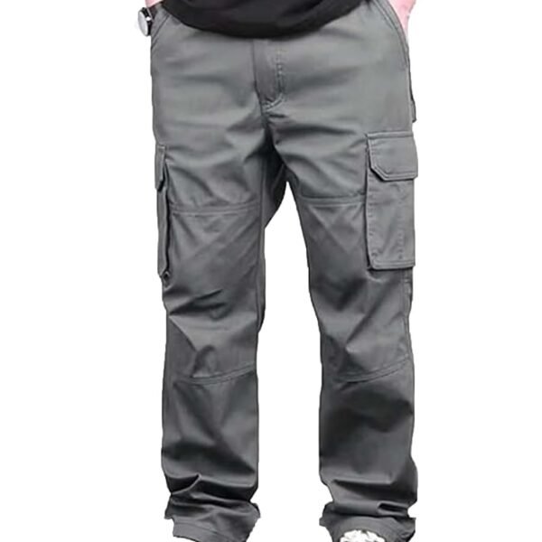 Lymio Cargo for Men | Cotton Cargo Pant | Lower for man | Comfortable Breathable Cargos for Casual, Office Wear | Pant for Men (46-49)