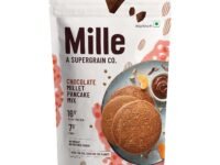 Mille Chocolate Millet Pancake | NO MAIDA | Eggless | Gluten Free | High Plant Protein | Low Carbs | Low GI Millet Grain | No Refined Sugar | 250 grams