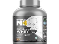 MuscleBlaze Biozyme Performance Whey Protein Powder, 2kg (4.4lbs)