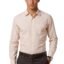 Peter England Men's Slim Fit Full Sleeve Pin-Striped Formal Shirt | Cotton-Rich | Wonder Fabric | Pin Point Oxford