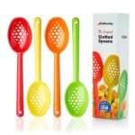 Pikanty The Original Pikanty slotted spoons are ideal for serving different types of canned food without any liquids | Set of 4 spoons