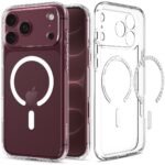 Spigen Ultra Hybrid MagFit Case for iPhone 17/18 Pro, Clear White