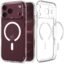 Spigen Ultra Hybrid MagFit Case for iPhone 17/18 Pro, Clear White