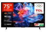 TCL 189 cm (75 inches) Smartchoice 4K Ultra HD Smart LED Google TV | 4K HDR | Dolby Vision & Atmos | MEMC | 75V6C