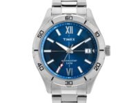 TIMEX Analog Watch for Men Available in Multicolor Dial & Silver Stainless Steel Bracelet Band - Water Resistant Wrist Watches