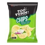 Too Yumm! l American Cream & Onion Potato Chips | 84g | Crispy Snack | Crunchy Snack Food for Movies, Games, Parties & More | On-the-Go Munchies