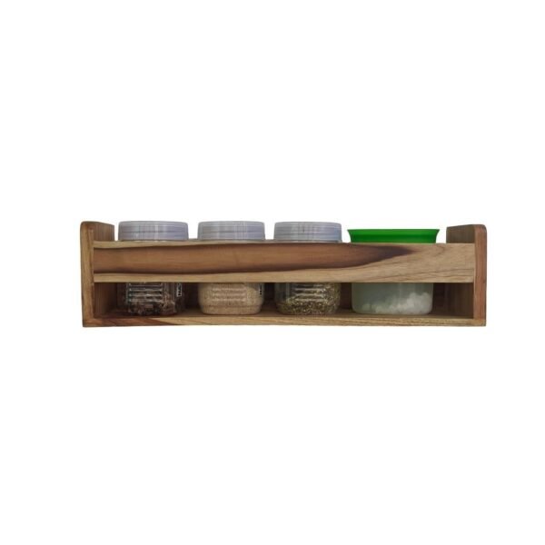 Wall Mounting Wooden Multipurpose Container/Spice Jar/Utensils/Bottle Storage Organizer/Stand/Cabinet/Basket/Rack/Shelf for Kitchen |TWK_KR017|