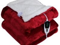 Warmland® BIS Certified ISI Mark Approved Platinum Range Digital Electric Bed Warmer/Blanket/Throw|60"X60" - Double| |1 to 12 Hr Auto/Manual Cutoff | Digital Display Temp Control| 5 Year Warranty