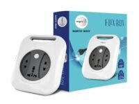 Wipro Flex Box Extension Cord with Universal 3-Pin(1 Unit) & 2-Pin(2 Units) Sockets, with Master Switch & Indicator |4 mtr Copper Wire|Aesthetic Desk Setup for Home & Office | Pack of 1