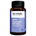 hk vitals 100% Magnesium Glycinate 1880mg, 120 Tablets